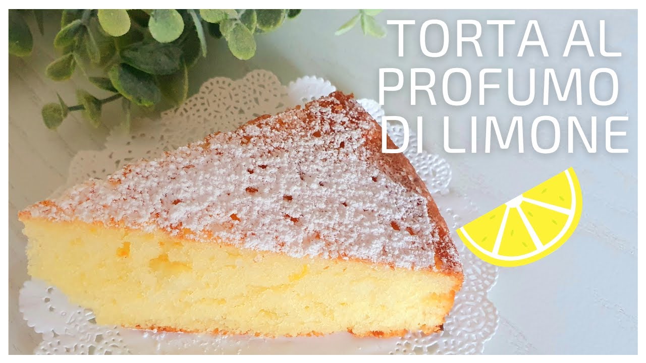 🍰 TORTA SOFFICE AL LIMONE - ottima per una colazione rilassante