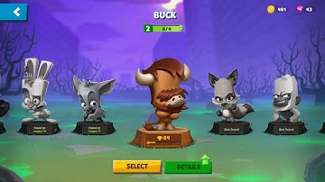 Zooba - Walkthrough Gameplay - Unstoppable Buck (IOS, Android)