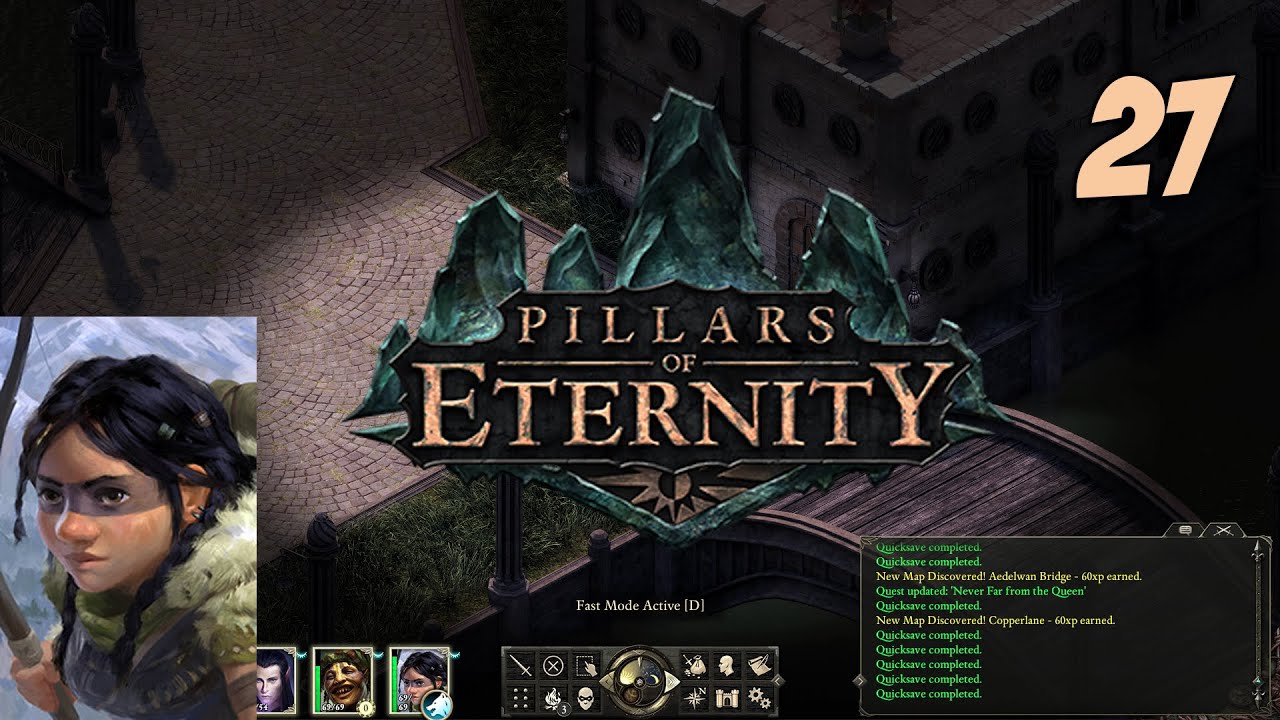 Let's Play Pillars of Eternity Gameplay Part 27 Copperlane Pillars