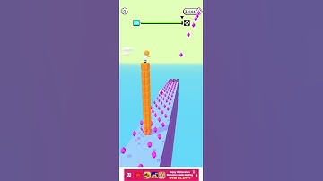 #Cube Surfer by VOODOO Gameplay Android iOS Levels 99 and shorts video@