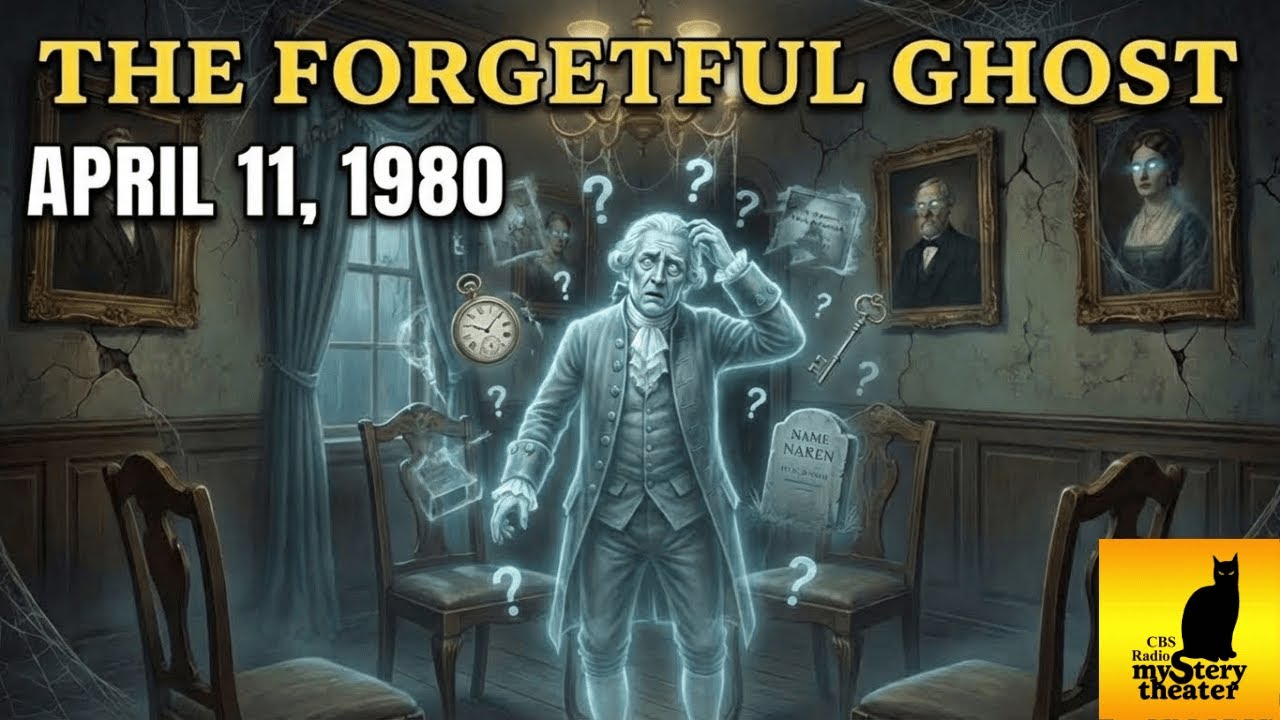 CBS Radio Mystery Theater - "The Forgetful Ghost" hosted by E.G. Marshall.