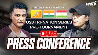 شاهد البث المباشر 🔴 مدربو الهند وبوتان وطاجيكستان يتحدثون! | سلسلة مباريات ثلاثية تحت 23 سنة - أر... screenshot 4