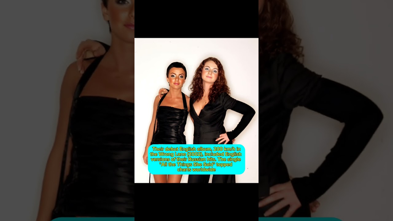 t.A.T.u the most popular Russian duo in the world 