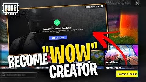 How to Get WOW Creator Access in PUBG Mobile | New Method 2025 | Unlock WOW Creator Mode in PUBGM