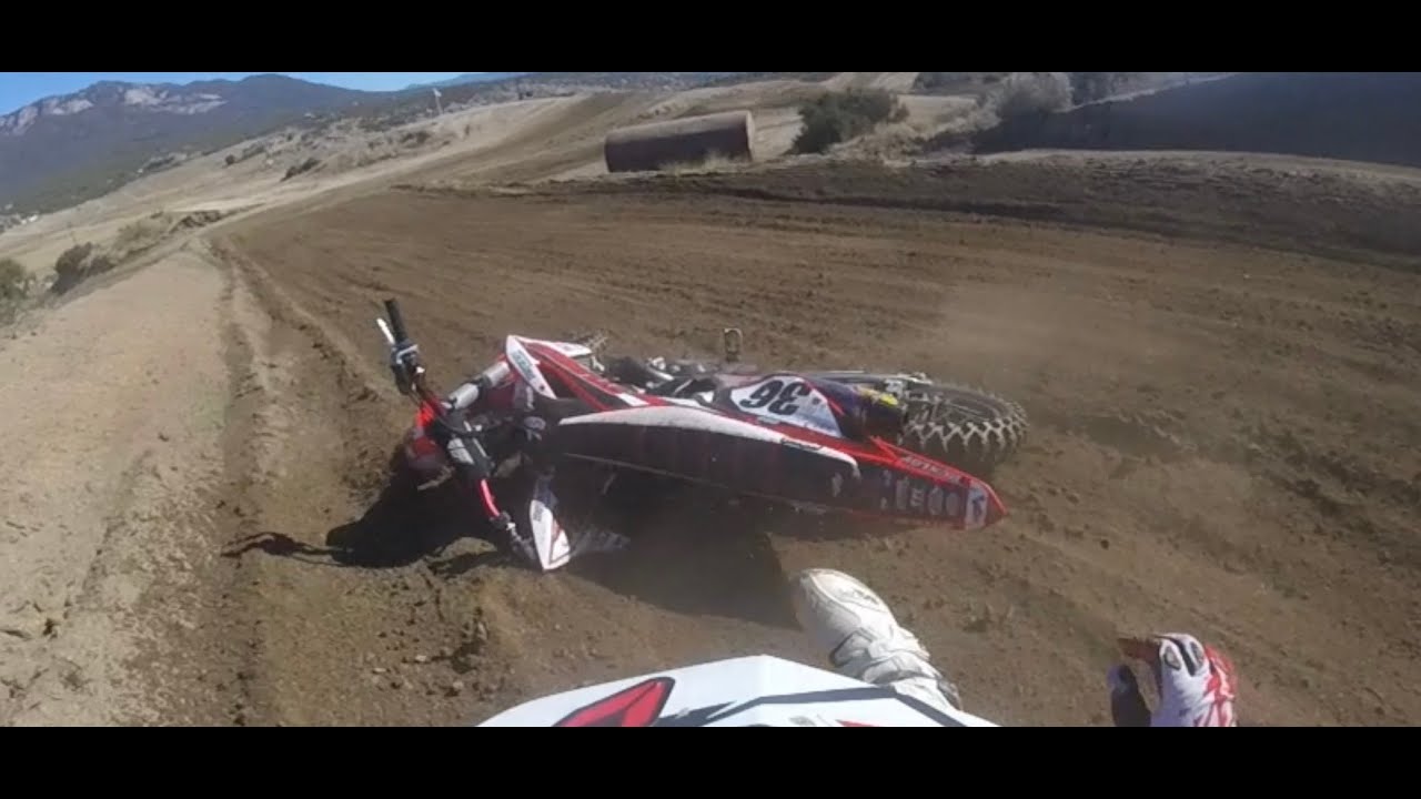 Summer Motocross with a good crash for free $