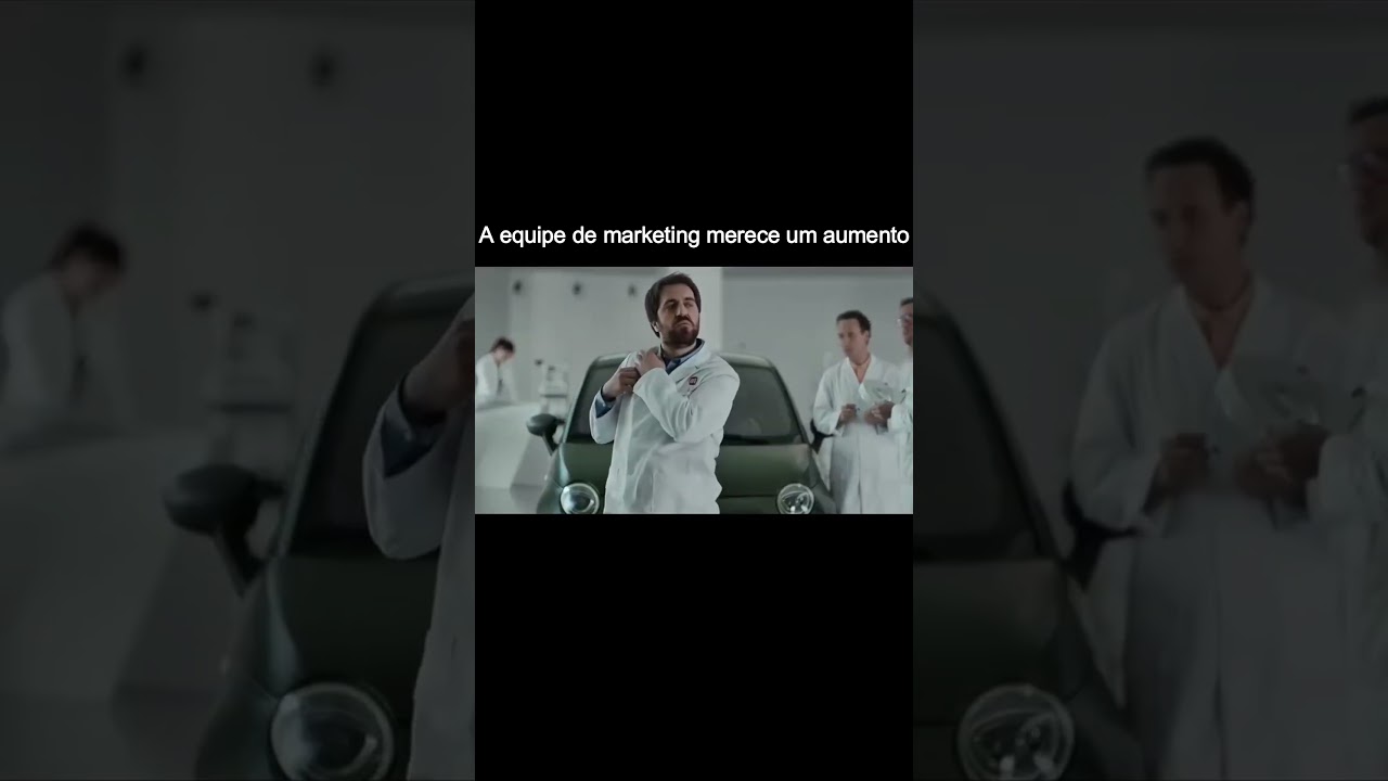 A equipe de marketing merece um aumento