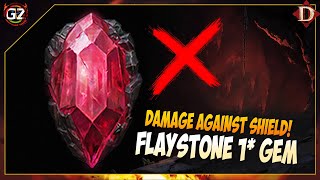 Flaystone - Damage Against Shield | 1 Star Legendary Gem - Is it Good? | Diablo Immortal