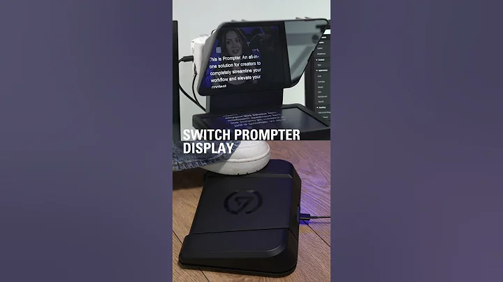 Control Elgato Prompter with your feet 🦶 - 天天要聞