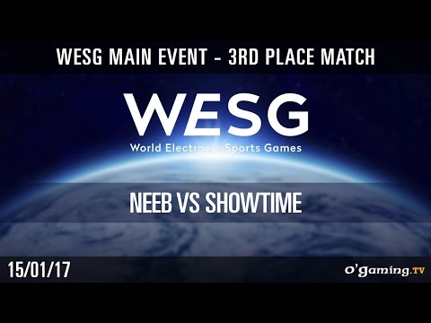 Neeb vs Showtime - WESG Main Event - Playoffs 3rd place match - Stracraft II