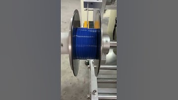 Neat winding filament making machine