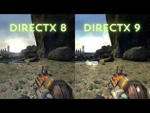 Graphics Throwdown: DirectX 8 vs. 9 in Half-Life 2's Lost Coast - What's the Difference?