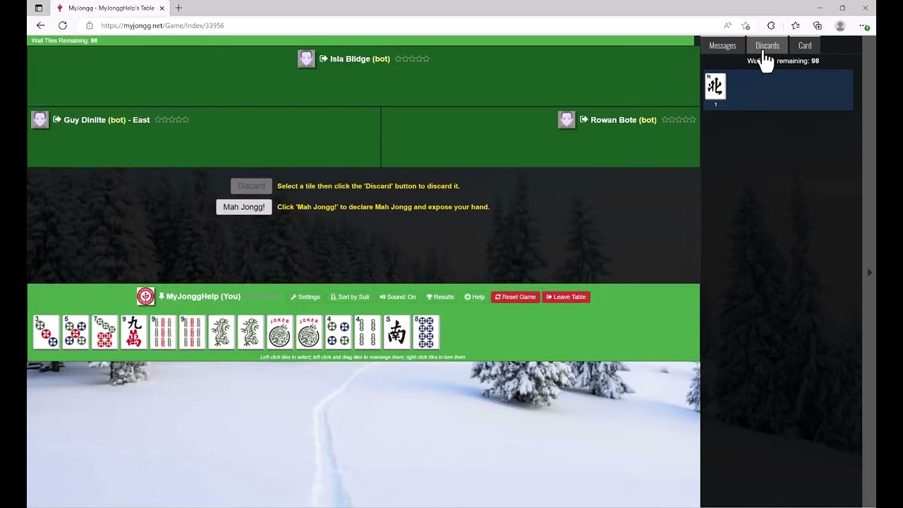 Help and Questions - MyJongg