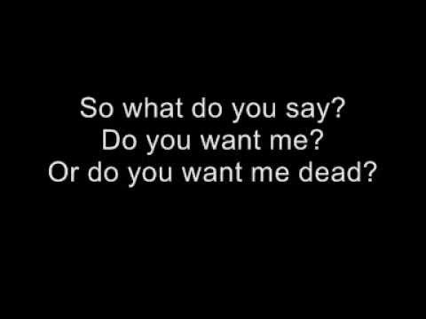 All Time Low Do You Want Me Dead With Lyrics Youtube