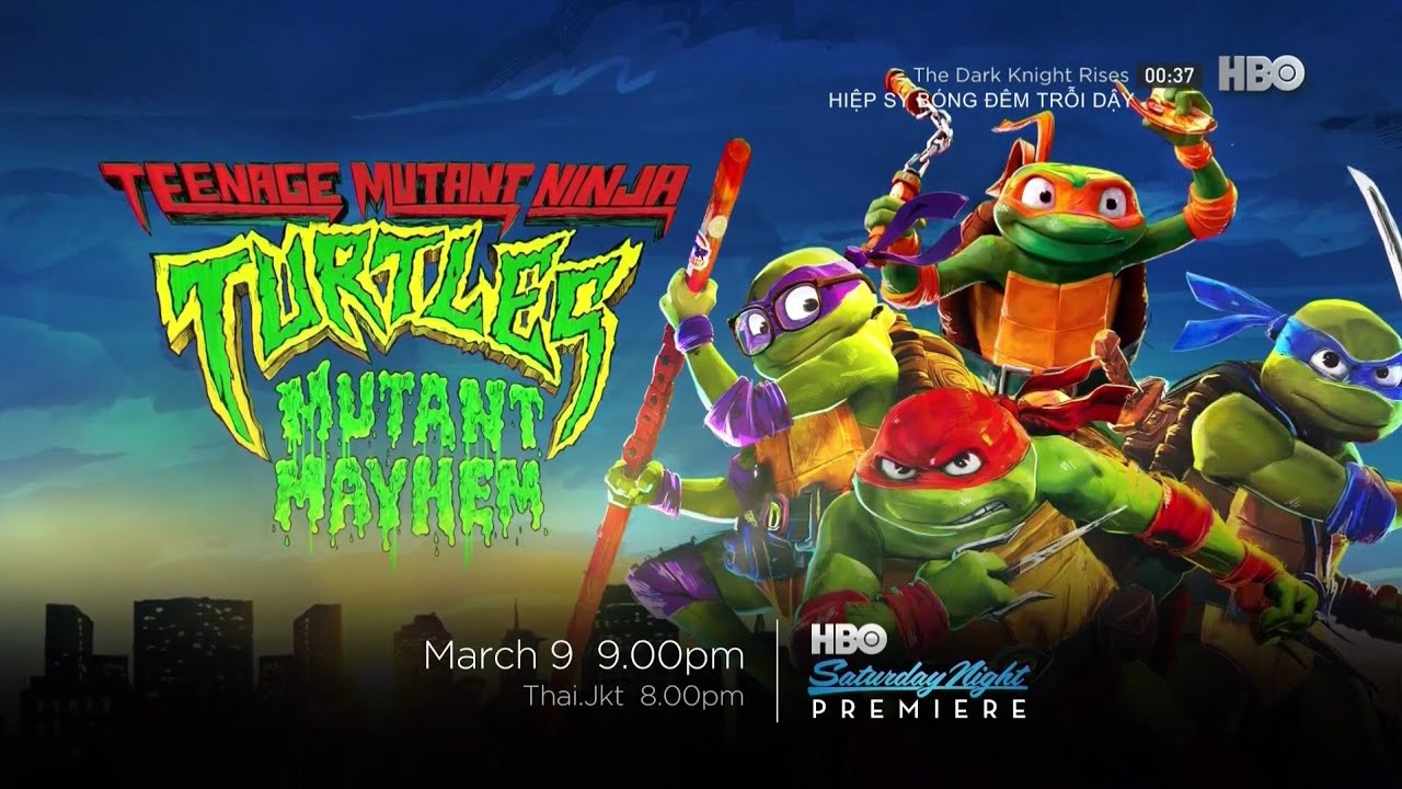 [Promo] HBO Asia - Saturday Night Premiere (Mar/2024): Teenage Mutant ...