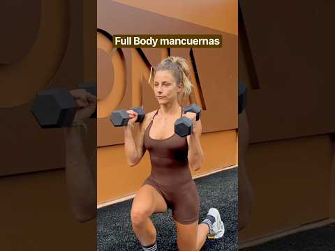 💪Rutina completa con mancuernas | 6 ejercicios para todo el cuerpo (todos los niveles)🔥