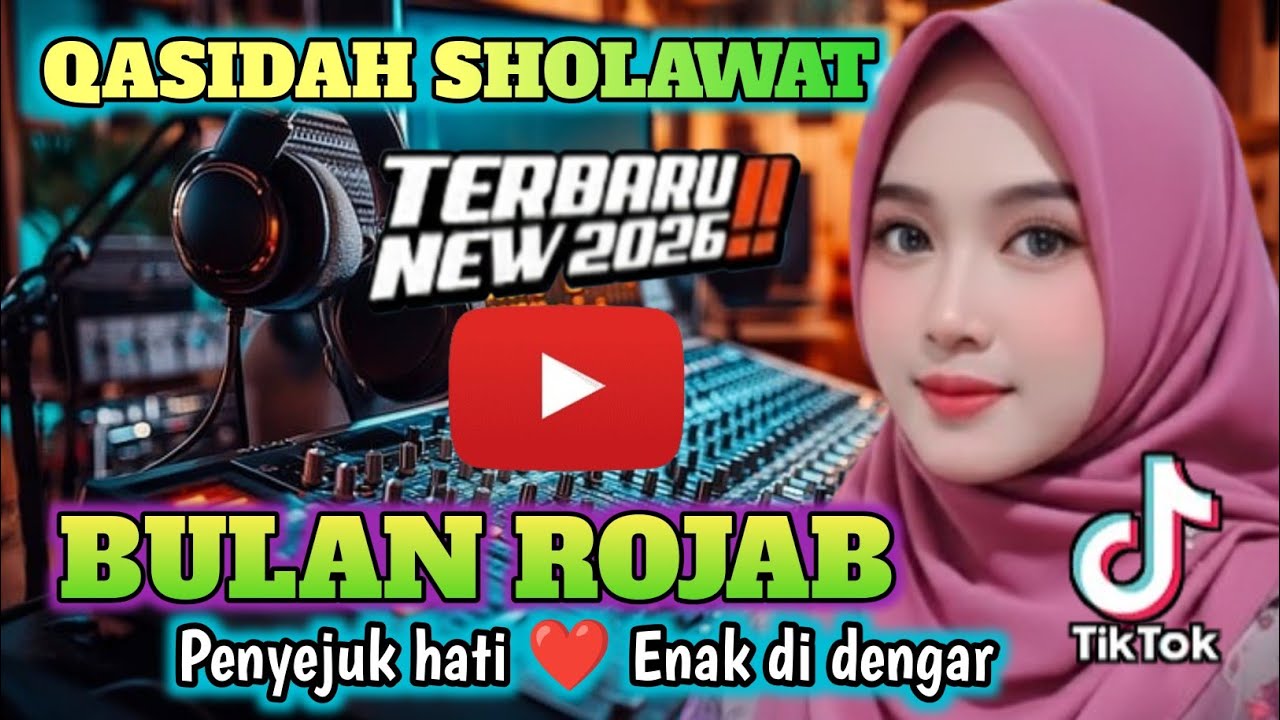 KOLEKSI TERMAHAL QASIDAH MERDU 🎶 ✨ BULAN ROJAB - PENYEJUK HATI ❤️ TERPOPULER 2026