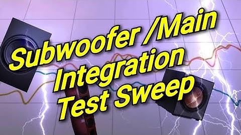 Ep. 26.1 - Sweep from 20 to 200hz for sub to main alignment.