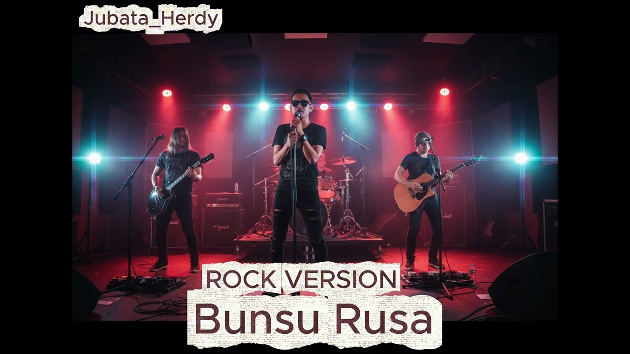 lagu Dayak Bunsu Rusa Cover By Jubata herdi versi Rock