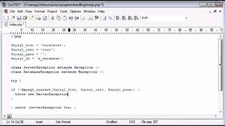 Celebrity Beginner PHP Tutorial   187   Custom Exceptions   YouTube Profile