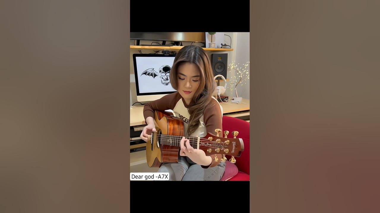 Fingerstyle dear god-avenged seven fold