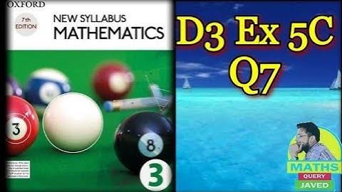 Q7 || Ex-5C || NSM || D3 ||  Application of mathematics in practical situation || in Urdu Hindi