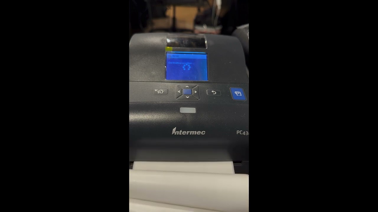 Here's how to perform RFID Alignment on a Intermec PC43d thermal printer