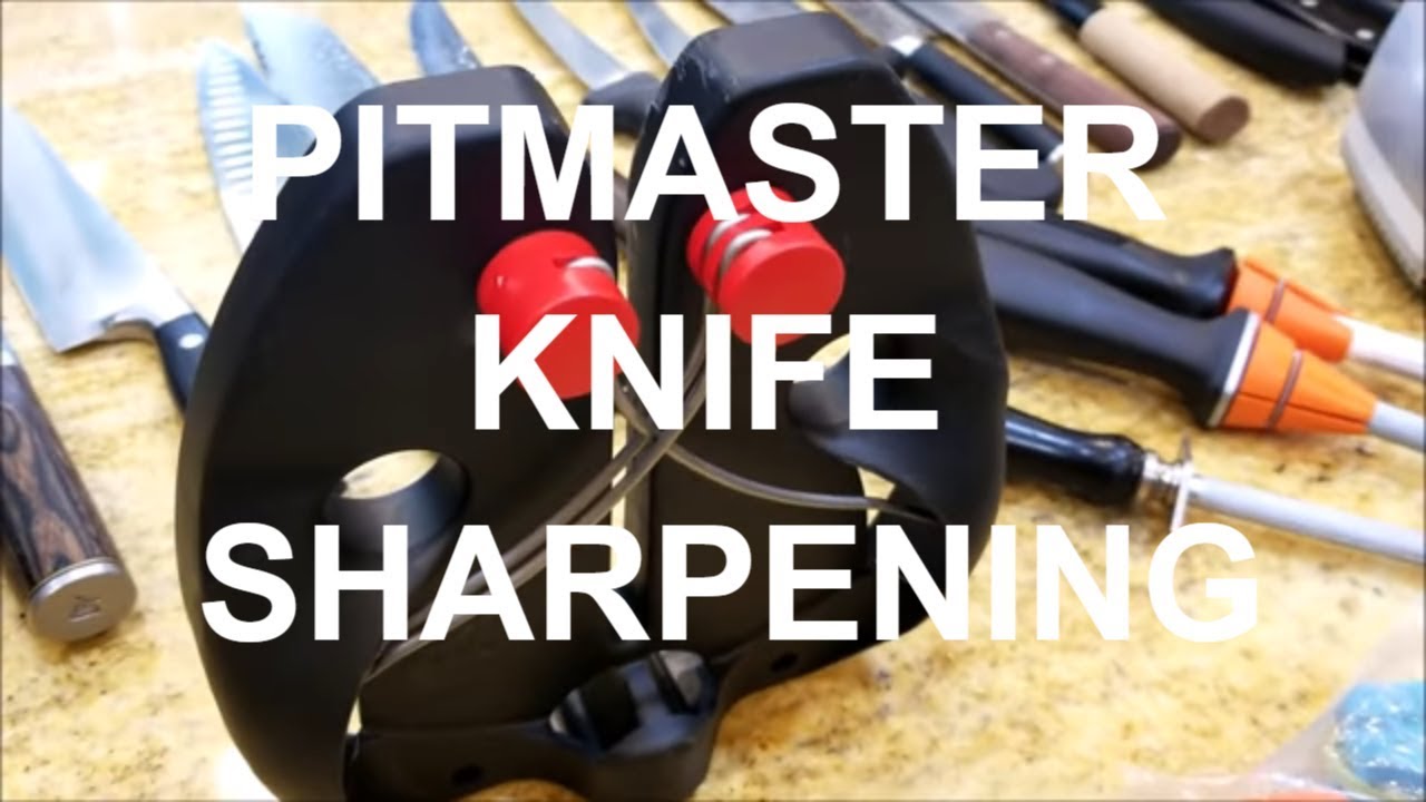 Sharpening BBQ Pitmater Knives Knife by Barbecue Champion Harry Soo How