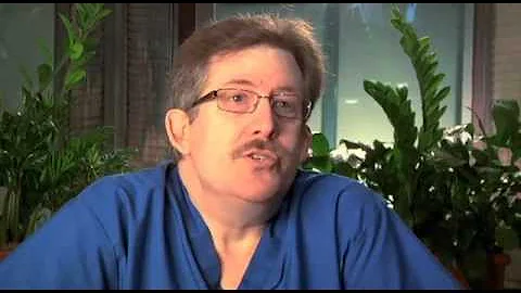 Dr. Robinson with Carcinoid Cancer Survivor