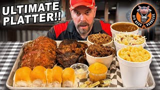 Big Boar BBQ's 7lb 'Ultimate Platter' Barbecue Challenge in West Salem, Wisconsin!!