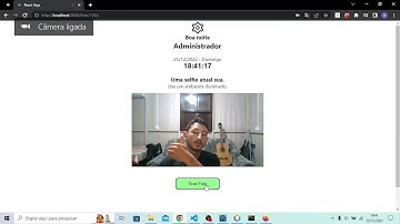 Funcionamento da aplicação Registro Ponto.