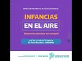 INFANCIAS EN EL AIRE. Experiencias educativas para compartir (JI 921, Moreno 1)