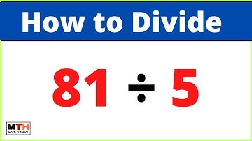 81 divided by 5 (81÷5)
