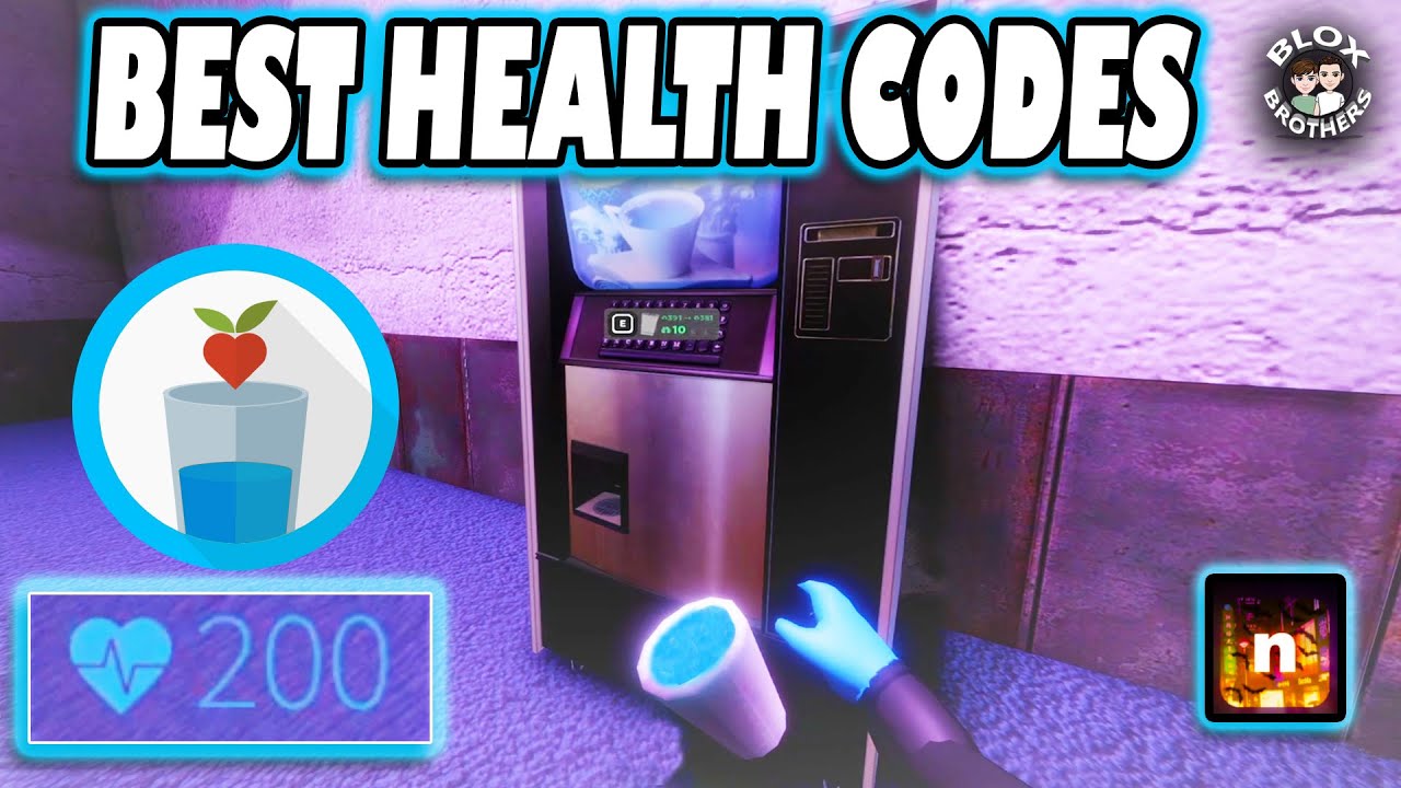 BEST CODES For HEALTH / Important for Surviving / NICO'S NEXTBOTS /Roblox 