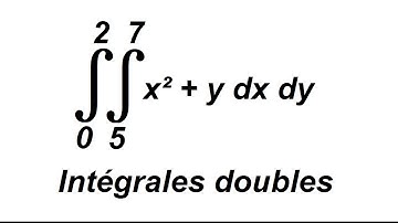 Intégrales doubles : calculs de base - exercices corrigés