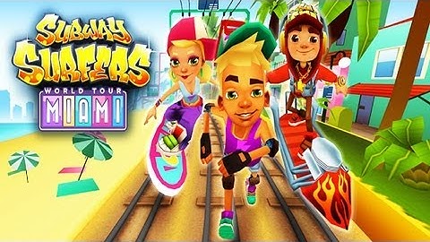 Subway Surfer World Tour Miami Gameplay - A Fun Run (Android, iOS)
