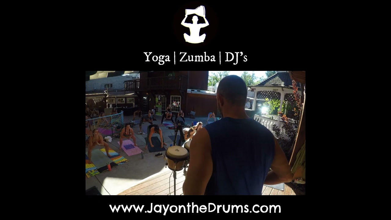 Jay on the Drums | Live Drums for Yoga, Zumba and DJ events!