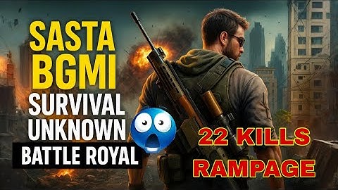 Survival Unknown Battle Royal gameplay walkthrough 👍🏻