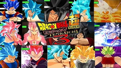 New Dragon Ball Super DBZ TTT BT4 MOD ISO With Permanent Fix Menu Download For Androids.....