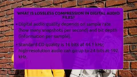 What Is Lossless Compression In Digital Audio Files? - Audio Gear Insider