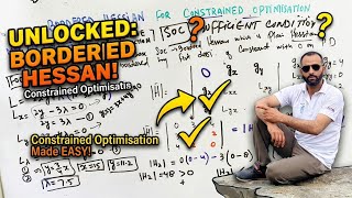Bordered Hessian Matrix for Constrained Optimization | Step-by-Step Guide