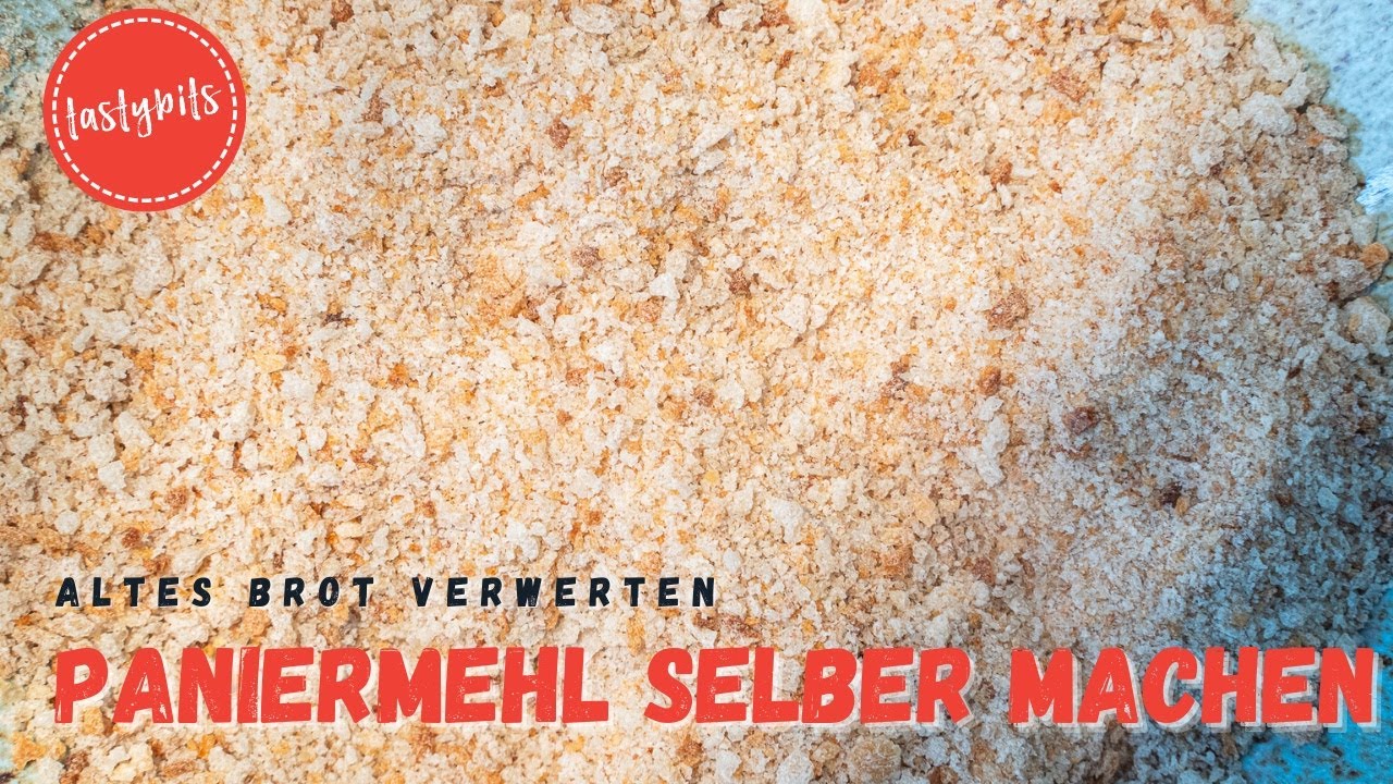 SEMMELBRÖSEL selber machen | So machst Du Paniermehl aus altem Brot!