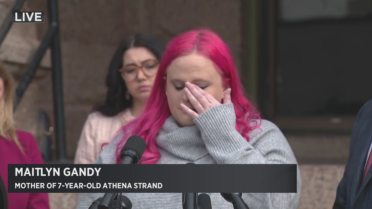 Mother of slain child Athena Strand speaks about her daughter's death