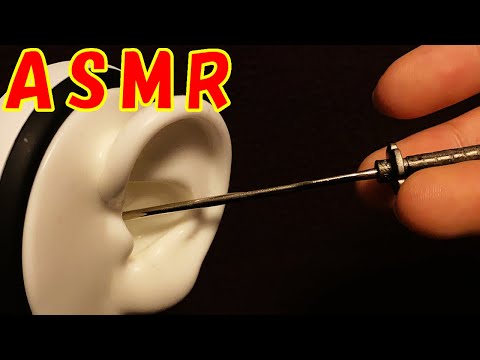 雑な耳かき音のステンレスぐらぐら音フェチ【雑ASMR】