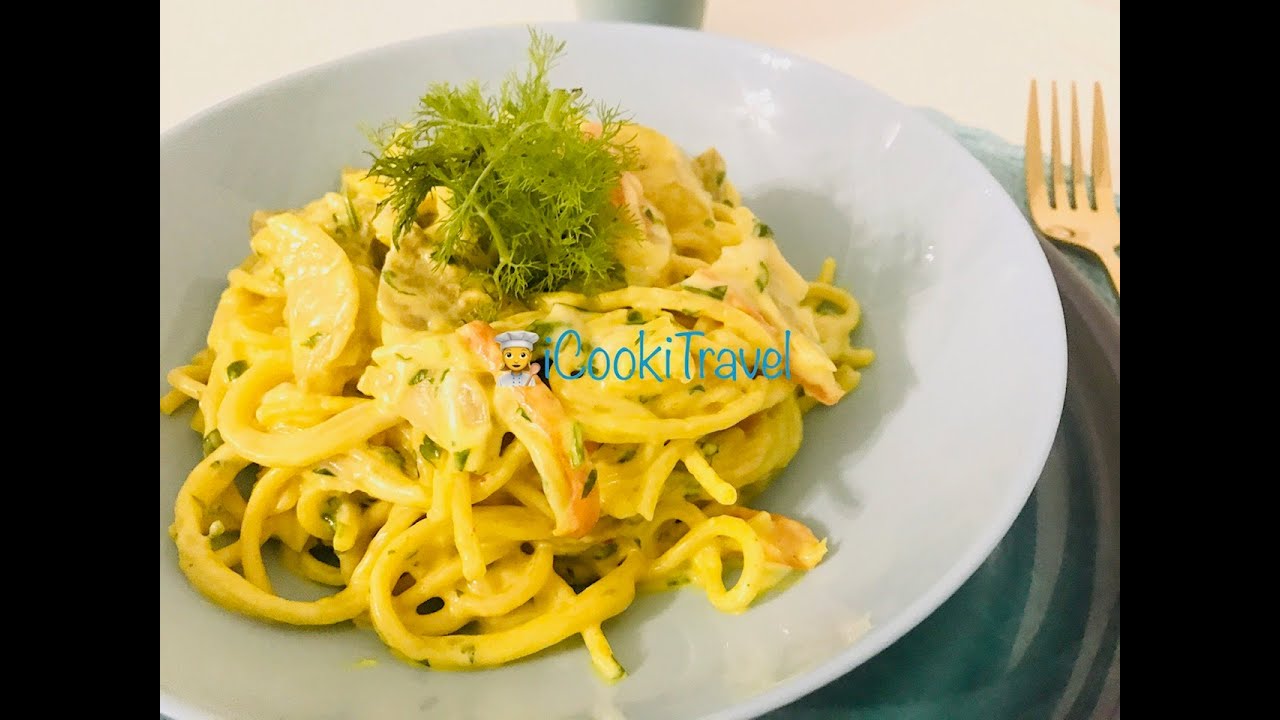 PASTA with FENNEL-CHEESE SAUCE/ PASTA mit FENCHEL-KÄSESOßE/ 👩‍🍳 ...