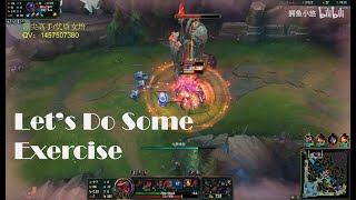 [YXY Renekton] Just some Exercise under The Turret | Jax Match-up | Super Server Plat | 12.11