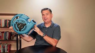 Quiet Fan - Air Blower - Better than a box fan