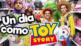 Un Día como personajes de Toy Story 4!! / Memo Aponte