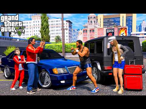 FATHER AND SON IN GTA 5 - FIGHT WITH MY EX'S NEW BOYFRIEND! THEY WANT TO KIDNAP MY SON GAVRIK!? 🌊...