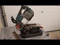 Parkside PMB 1100 Metal Band SAW Unboxing and Test   LIDL PART 1