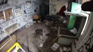Abandoned Taconite Harbor dock office